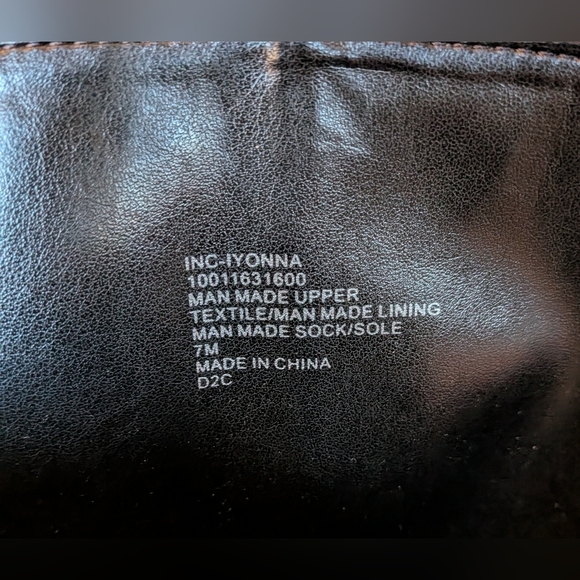 INC Womens Iyonna Zipper Slouchy Tall Over-The-Knee Boots | Size 7M NWOB - Picture 8 of 9